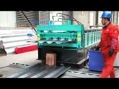 Chain Drive 0.7mm Carriage Board Roll Forming Machine 380v Container Car Panel Making