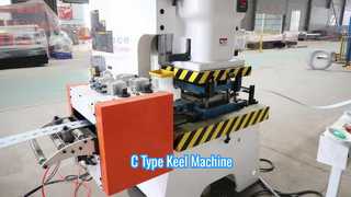 See Why Choose Gypsum Board Ceiling C-Type Light Steel Keel Forming Machine