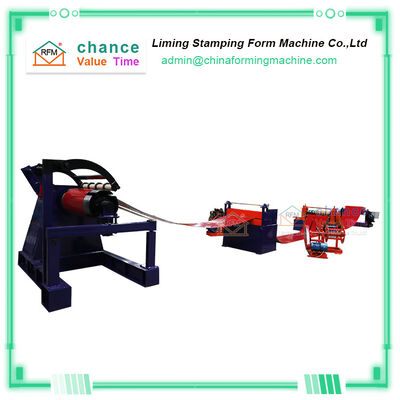 Metal Quality Automatic Coil Cutting High Cutter Decoiler Slitting Line Machine Automatic Coil Slitting Line with PLC Electronic Control System and Hydraulic Power for Metal Coil Slitting Operations