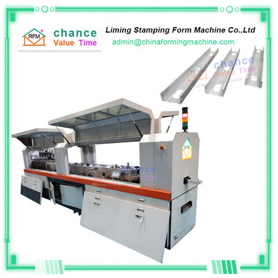 C60/C75/C89/C140/C300 Lgs Lgsf Light Gauge Steel Villa Frame Keel Roll Forming Machine