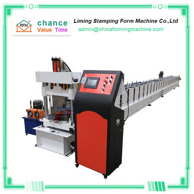 Rain Downspout Water Gutter Automatic Roofing Cold Roll Forming Making Machine