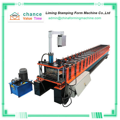 Metal Interior Cladding Wall Panel Decorative Fluted Steel Sheet Roll Forming Machine