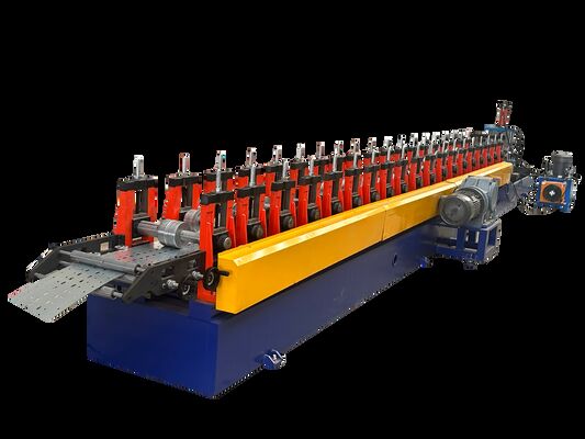 Fully Automatic Supermarket Shelf Welding Changeable Beam Steel Cold Roll Forming Machine