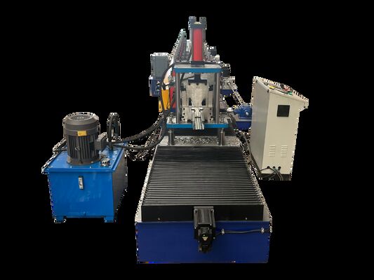 Fully Automatic Supermarket Shelf Welding Changeable Beam Steel Cold Roll Forming Machine