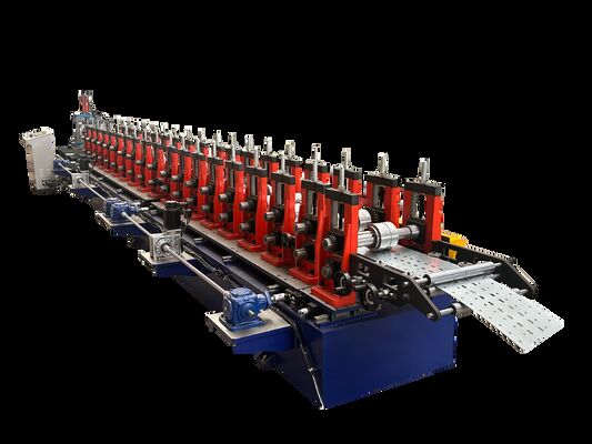 Fully Automatic Supermarket Shelf Welding Changeable Beam Steel Cold Roll Forming Machine