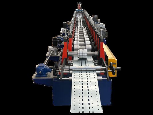 Fully Automatic Supermarket Shelf Welding Changeable Beam Steel Cold Roll Forming Machine
