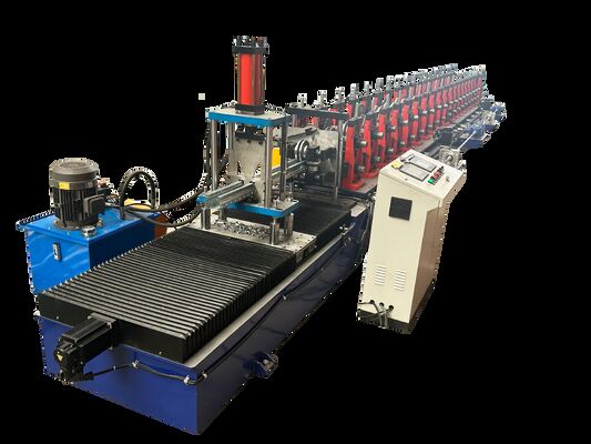 Fully Automatic Supermarket Shelf Welding Changeable Beam Steel Cold Roll Forming Machine