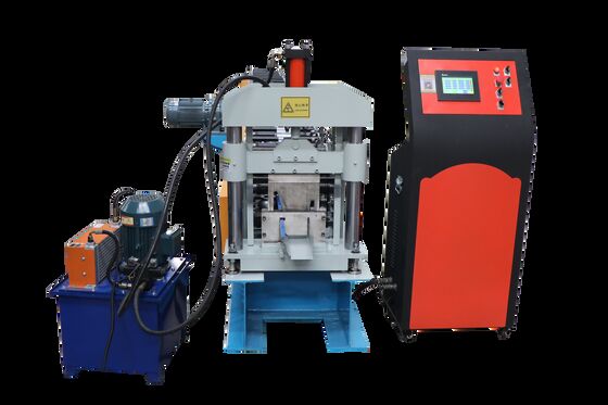 High Efficiency Rain Drain Metal Roofing Water Gutter Making Machine