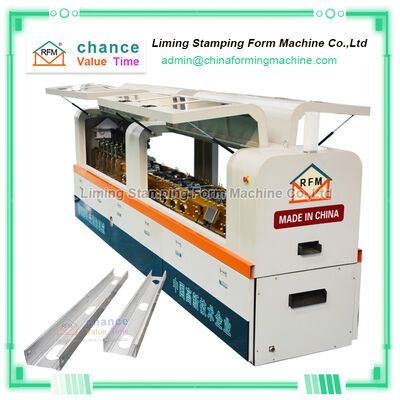 C60/C75/C89/C140/C300 Lgs Lgsf Light Gauge Steel Villa Frame Keel Roll Forming Machine