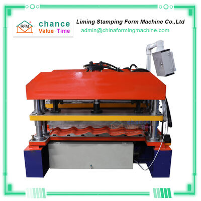 Hebei Liming High Quality Glazed Tile Sheet Roof Press Roll Forming Machine