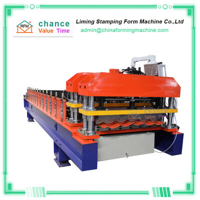 High Quality Glazed Tile Roof Making Machine Corrugated Sheet Tile Machine