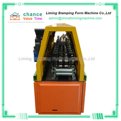 Full Automatic Light Gauge Steel Keel U Channel Steel Frame & Purlin Machines  Forming Metal Stud and Track Roll Forming Machine