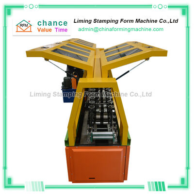 Full Automatic Light Gauge Steel Keel U Channel Steel Frame & Purlin Machines  Forming Metal Stud and Track Roll Forming Machine