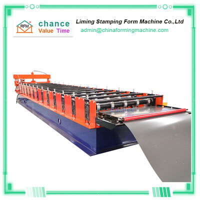 Customized Profiles Metal Roof Making Machine/Trapezoidal Roofing Panel Roll Forming Machine