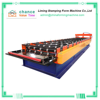 High Quality Trapezoidal Steel Sheet Making Machine Roof Sheeting Roll Forming Machine