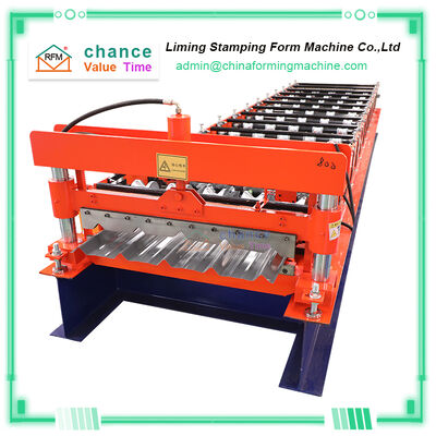 High Quality Trapezoidal Steel Sheet Making Machine Roof Sheeting Roll Forming Machine