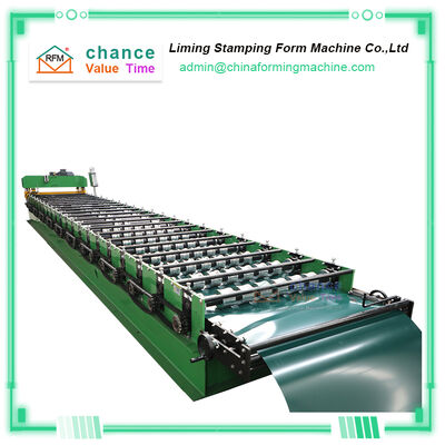 Automatic Metal Ibr Roof/Roofing Sheet Trapezoidal Tile Panel Long Span Roll Forming Making Machine