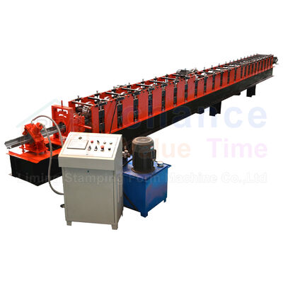 Hebei Liming Automatic Steel Door Metal Frame Channel Iron Door Making Roll Forming Machine