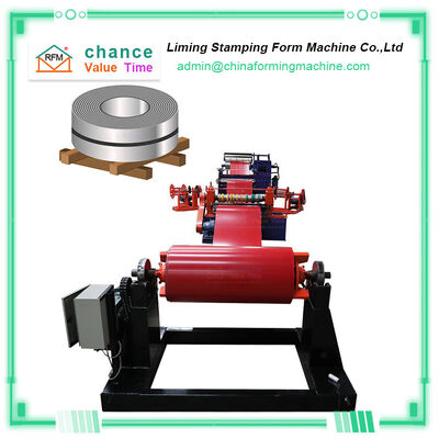 Metal Quality Automatic Coil Cutting High Cutter Decoiler Slitting Line Machine Automatic Coil Slitting Line with PLC Electronic Control System and Hydraulic Power for Metal Coil Slitting Operations