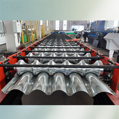 Color Steel Tile Structure Building Material Galvanized Glazed Tile Roll Forming Machine