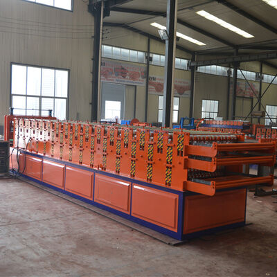 Hebei Liming Good Price Three Layer Trapezoidal Ibr Roof Sheet Tile Panel Roll Forming Making Machine