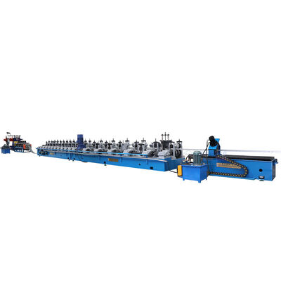 Hole Punch Cold Metal Steel Framing Profile Structure Building Material Automatic Changed CZ Purlin Machine