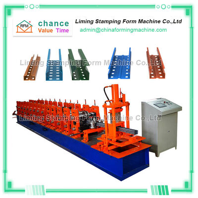 Fence Panel Post Rack Roll Forming Machine 15m/Min