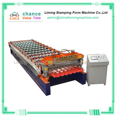 Trapezoidal Sheet Metal Roof Bending Roll Forming Machine