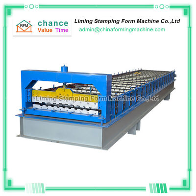Colored Steel Rolling Shutter Machine 22 Forming Steps