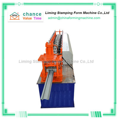 Colored Glaze Steel Roller Shutter Forming Machine 145 Thermal Insulation