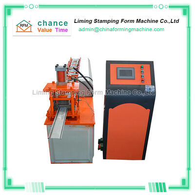 Stainless Steel Rolling Shutter Machine , T1.3mm Metal Roof Forming Machine