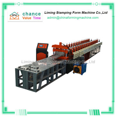 380V Automatic Roll Forming Machine , Carriage Plate Making Machine 15 stations