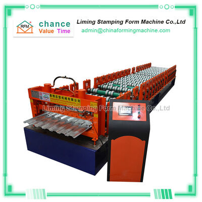 PLC Carriage Board Roll Forming Machine 380V 6 Ton