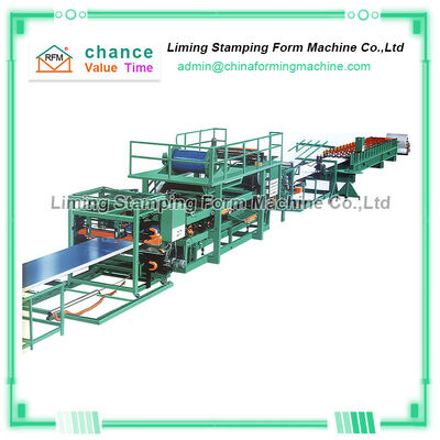5m/min Sandwich Panel Production Line Easy Operate