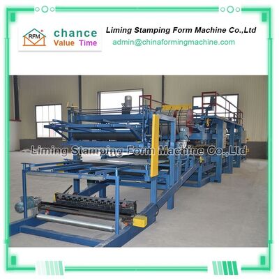 Sturdy EPS Sandwich Panel Production Line Cr12 cutting blade