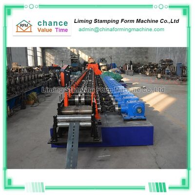 SS Solar PV Bracket Roll Forming Machine , 15kw PV Mounting Roll Former