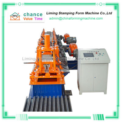 7.5KW Cr12mov Rack Metal Roll Forming Machine Heavy Duty