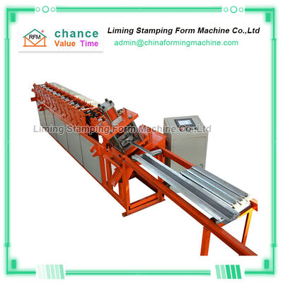 380v Rack Roll Forming Machine , Automatic Step Beam Roll Forming Machine