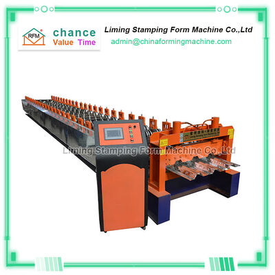 GI Composite Floor Decking Roll Forming Machine 15Kw