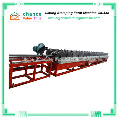 GR15 axle Cold Roll Forming Machine , Galvanized Rain Gutter Machine