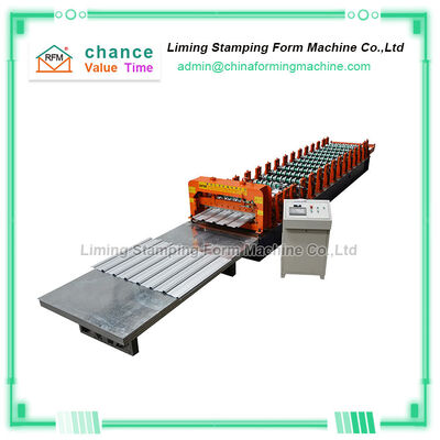 840 Galvanized Corrugated Roofing Sheet Making Machine Manual Roof Tile Zinc Making Machine
