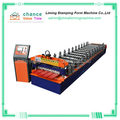 G550 Mpa Roofing Sheet Roll Forming Machine Hydraulic Cutting