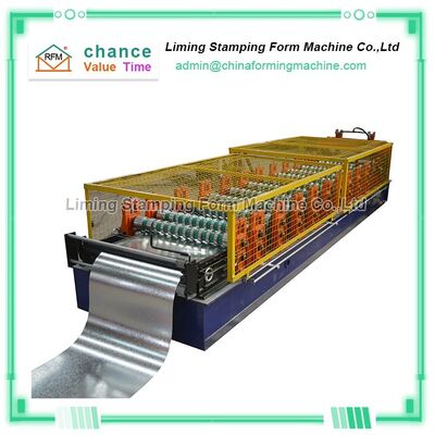 5.5KW Wall Panel Machine , GL Corrugated Sheet Making Machine