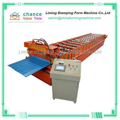 6.2x1.1x1.5 Trapezoidal Sheet Roll Forming Machine 50Hz 3Ph