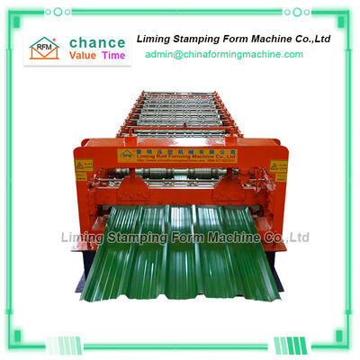 Corrugated Roofing Sheet Roll Forming Machine PPGI Sheet