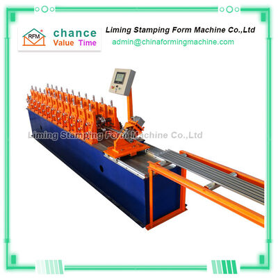 Low Noise Stud And Track Roll Forming Machine , Keel Steel Framing Machine