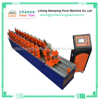 25m/min Angle Iron Rolling Machine , 14 groups Keel Roll Forming Machine