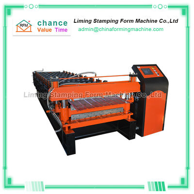 High Output 0.3mm PPGI Double Layer Roll Forming Machine 16m/Min