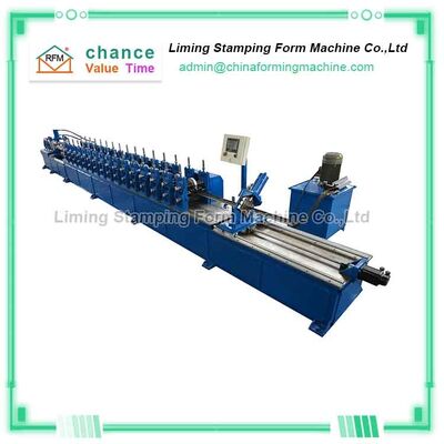 ISO Ladder Plate 5.5kw Cold Roll Forming Machine For Building Materials Mall