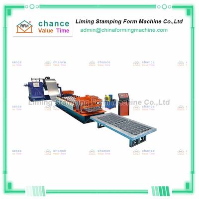 45m/Min Colored 0.3mm Glazed Tile Roll Forming Machine